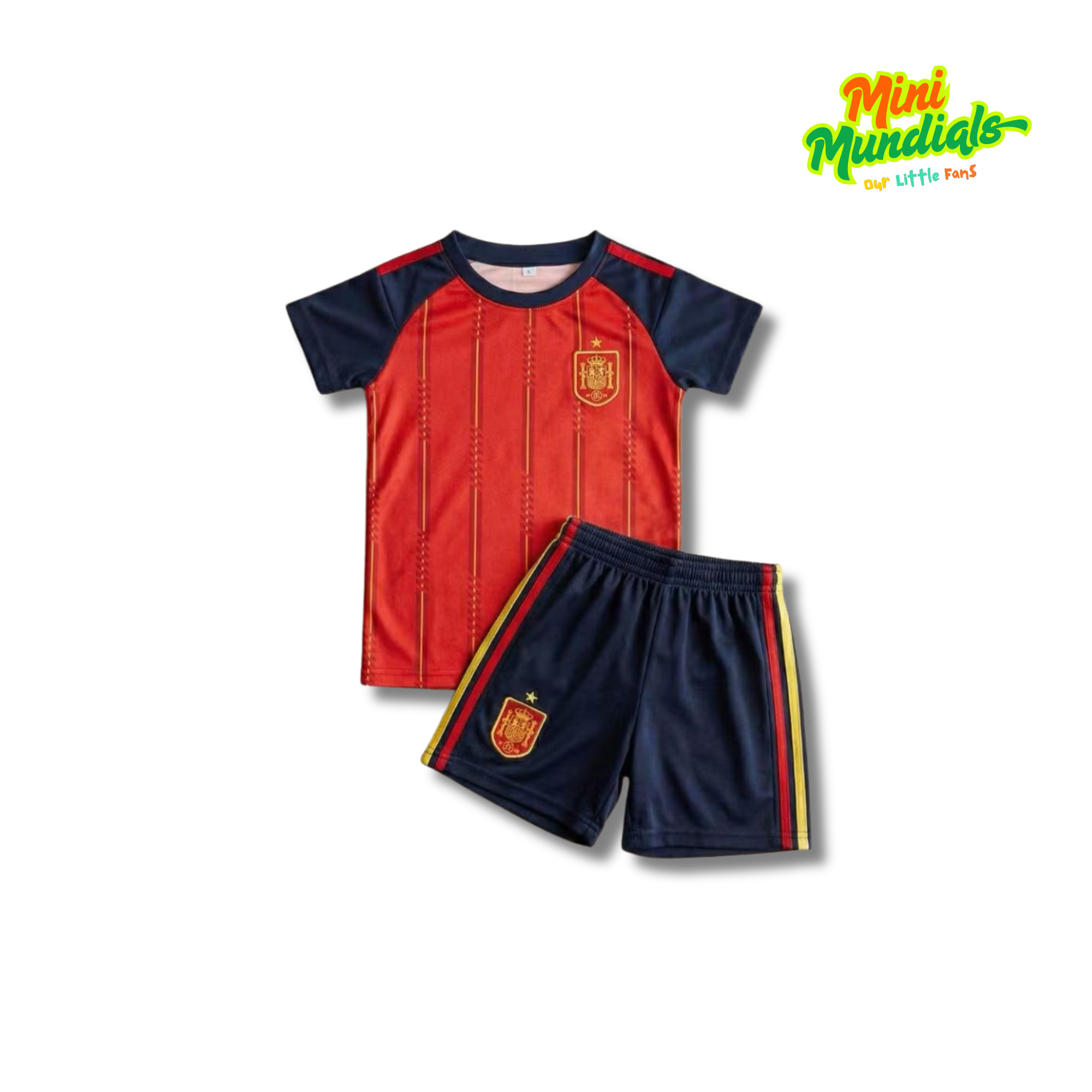 MiniKit Spain Home Jersey Set