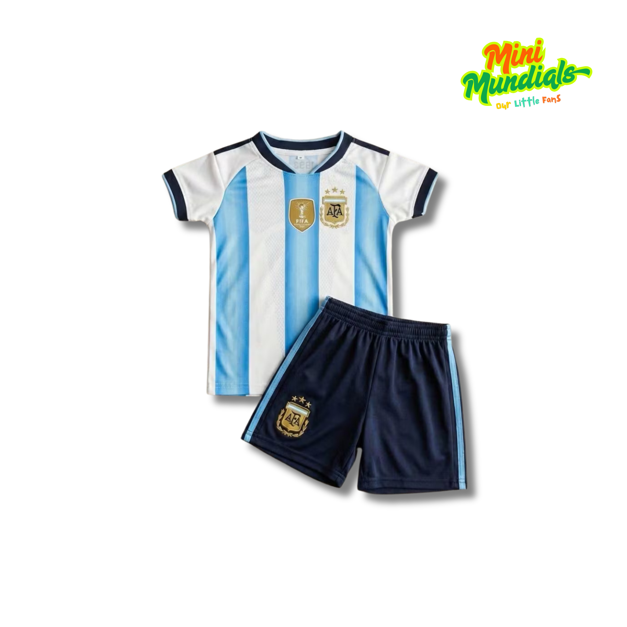 MiniKit Argentina Home Jersey Set