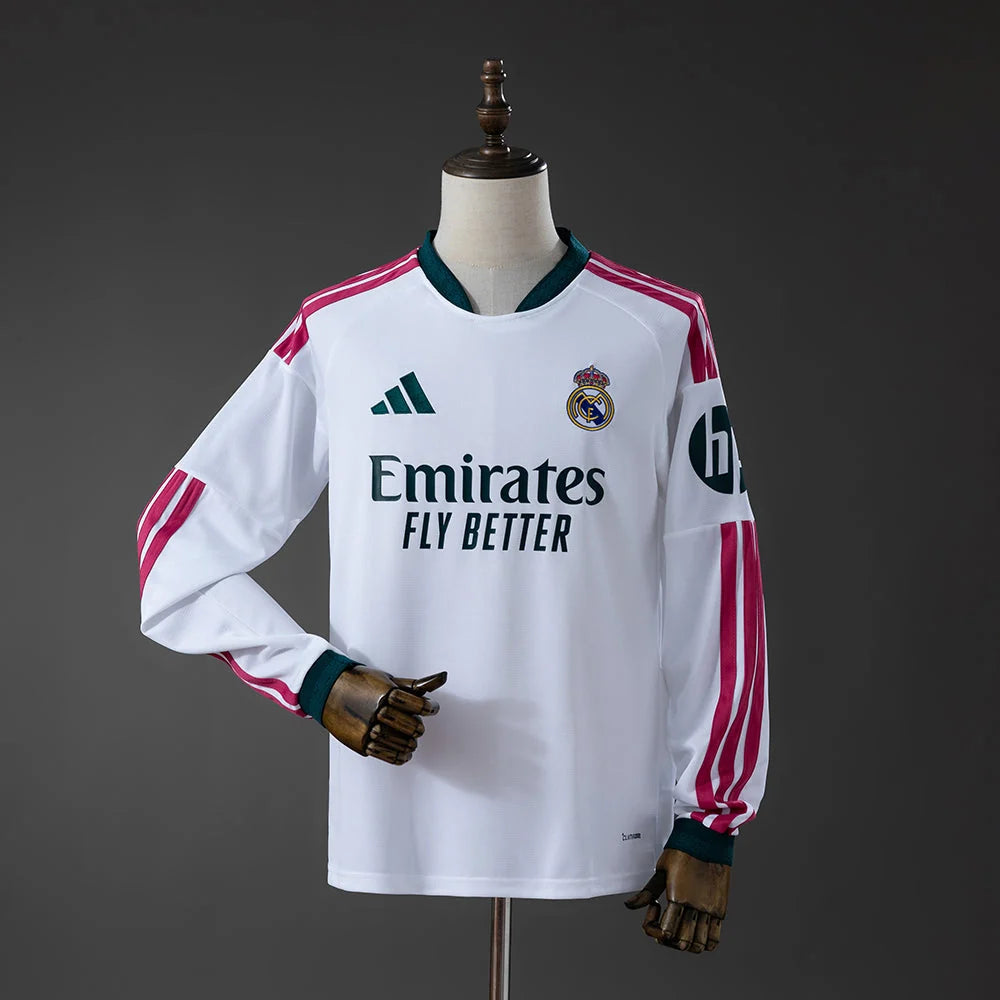 Real Madrid Home - 26/27 | Player Version (Long Sleeve)