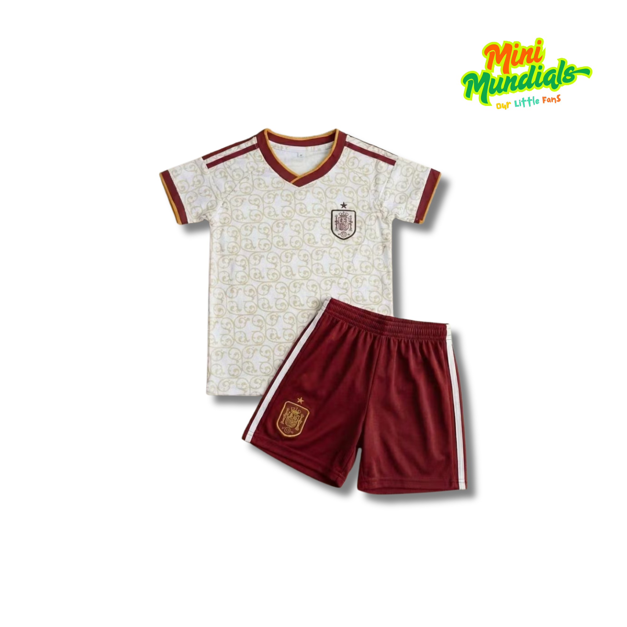 MiniKit Spain Away Jersey Set